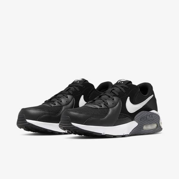 Nike Air Max Excee Sneakers Herren Schwarz Dunkelgrau Weiß | NK489LEO