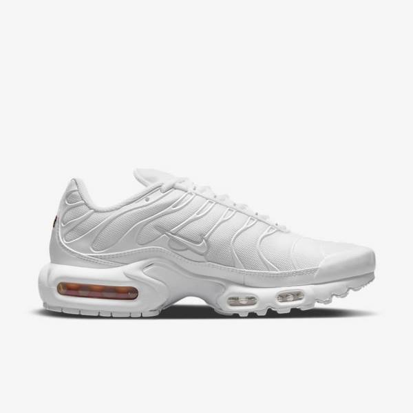 Nike Air Max Plus Sneakers Damen Weiß Platin Weiß | NK937GNA