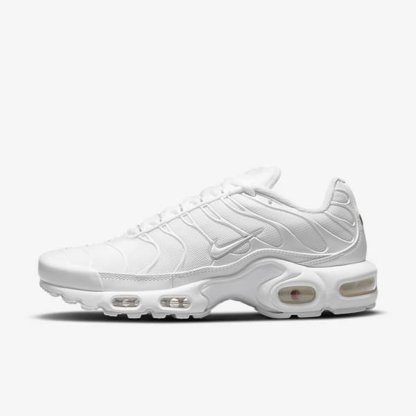 Nike Air Max Plus Sneakers Damen Weiß Platin Weiß | NK937GNA