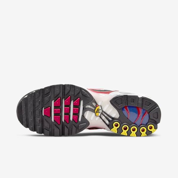 Nike Air Max Plus Sneakers Herren Grau Schwarz Rot | NK642RUV