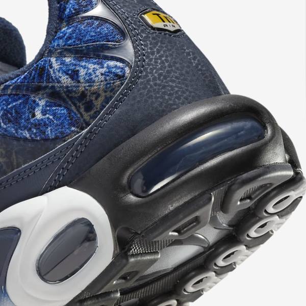 Nike Air Max Plus Sneakers Herren Navy Weiß Schwarz Navy | NK179OGX