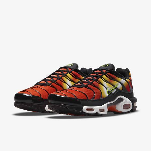 Nike Air Max Plus Sneakers Herren Orange Gold Schwarz | NK951MUA