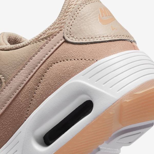 Nike Air Max SC Sneakers Damen Khaki Grau Rosa Weiß Rosa | NK270OKH