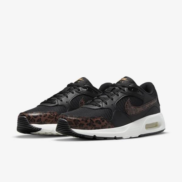 Nike Air Max SC Sneakers Damen Schwarz Metal Gold Braun | NK657MJQ