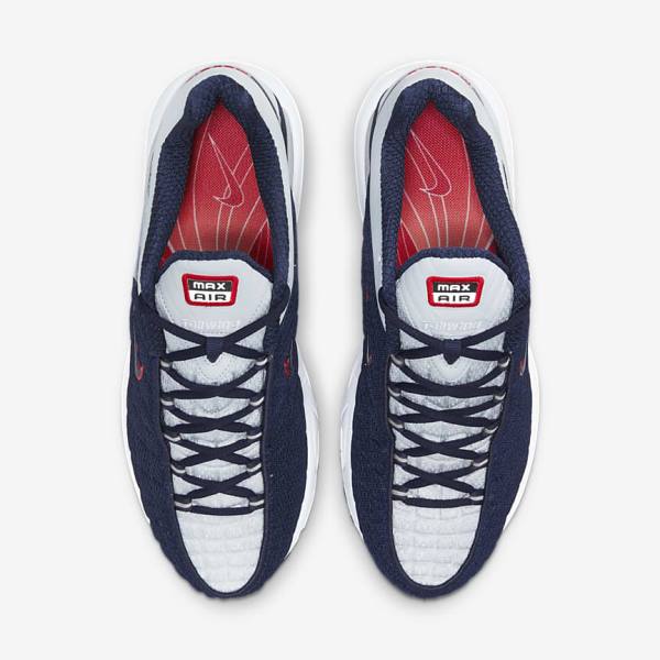 Nike Air Max Tailwind V SP Sneakers Herren Navy Platin Weiß Rot | NK038APC