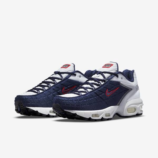 Nike Air Max Tailwind V SP Sneakers Herren Navy Platin Weiß Rot | NK038APC