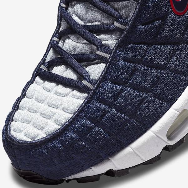 Nike Air Max Tailwind V SP Sneakers Herren Navy Platin Weiß Rot | NK038APC