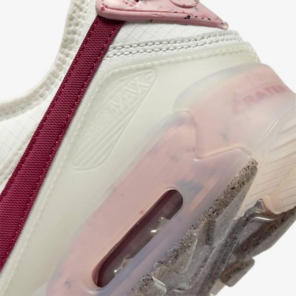 Nike Air Max Terrascape 90 Sneakers Damen Weiß Rosa Bordeaux | NK015JMG