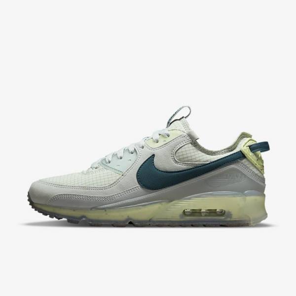 Nike Air Max Terrascape 90 Sneakers Herren Grau Hellgrün Dunkeltürkis Grün | NK967ORT