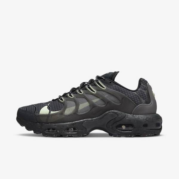 Nike Air Max Terrascape Plus Sneakers Herren Schwarz Dunkelgrau Hellgrün | NK935XNK