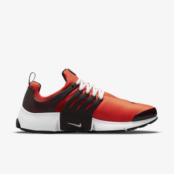 Nike Air Presto Sneakers Herren Orange Weiß Schwarz | NK832RSN