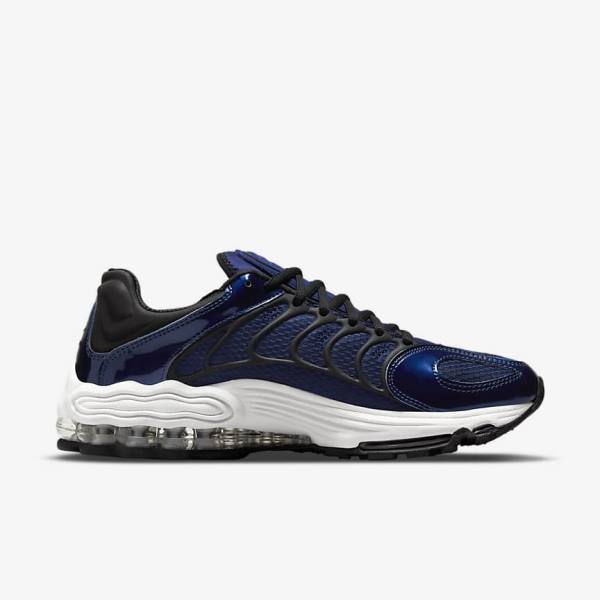 Nike Air Tuned Max Sneakers Herren Blau Weiß Schwarz | NK906RWQ