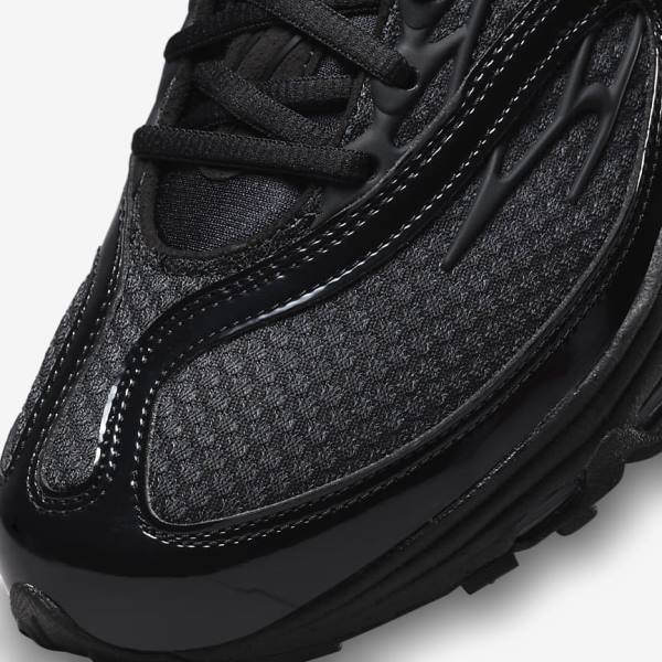 Nike Air Tuned Max Sneakers Herren Schwarz Metal Silber Schwarz | NK278SEZ