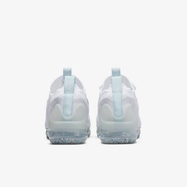 Nike Air VaporMax 2021 FK Older Sneakers Kinder Weiß | NK379MTA