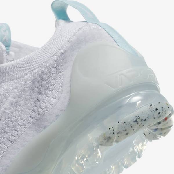 Nike Air VaporMax 2021 FK Older Sneakers Kinder Weiß | NK379MTA