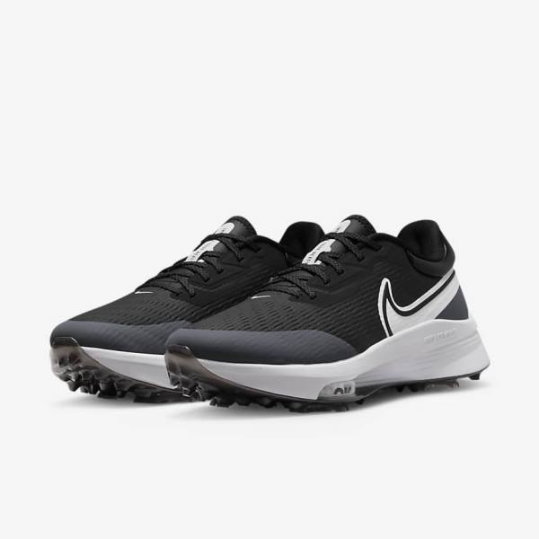 Nike Air Zoom Infinity Tour NEXT% Golfschuhe Herren Schwarz Grau Türkis Weiß | NK168HUG