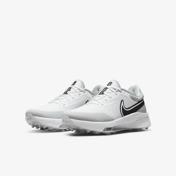 Nike Air Zoom Infinity Tour NEXT% Golfschuhe Herren Weiß Grau Türkis Schwarz | NK270WXC