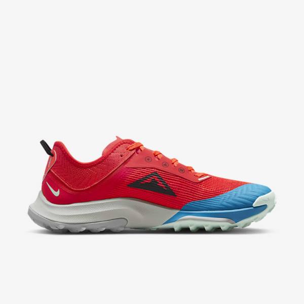 Nike Air Zoom Terra Kiger 8 Trail Laufschuhe Herren Rot Orange Blau Schwarz | NK218VUS