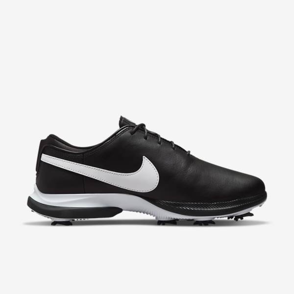 Nike Air Zoom Victory Tour 2 Golfschuhe Herren Schwarz Weiß | NK814LJB