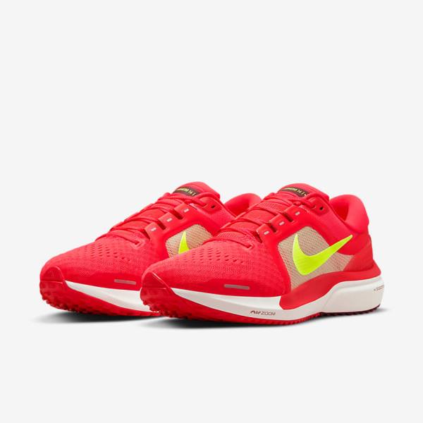 Nike Air Zoom Vomero 16 Straßen Laufschuhe Herren Rot Weiß | NK529PIQ