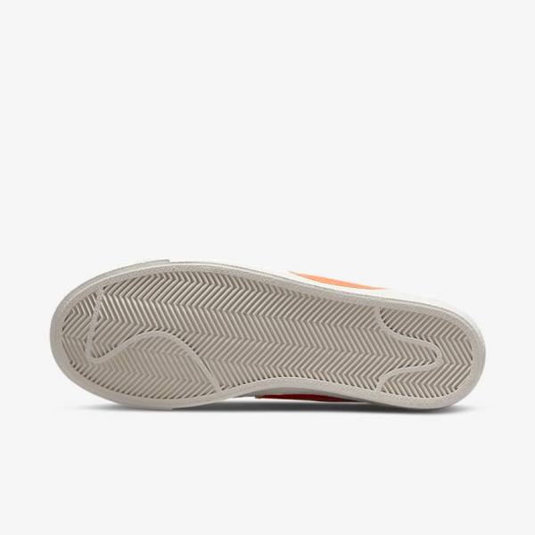 Nike Blazer Low 77 Jumbo Sneakers Damen Grün Orange | NK328PGJ