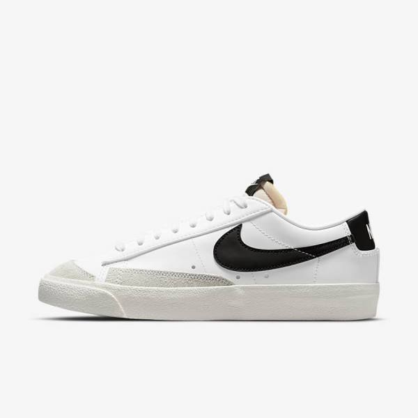 Nike Blazer Low 77 Sneakers Damen Weiß Schwarz | NK051EWK