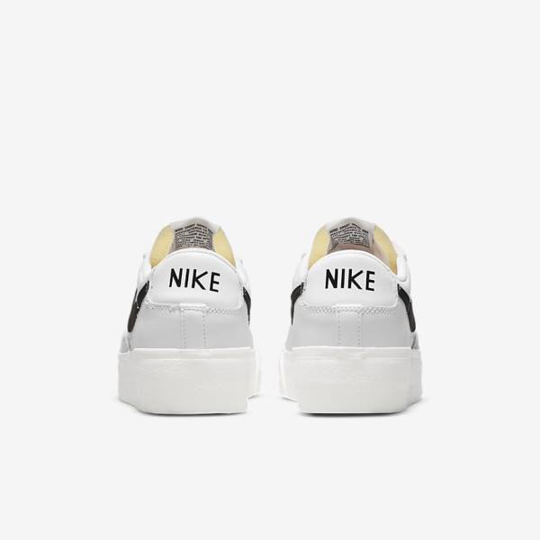 Nike Blazer Low Plattform Sneakers Damen Weiß | NK480RHC