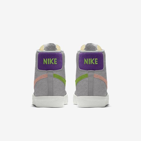 Nike Blazer Mid By You Custom Sneakers Herren Mehrfarbig | NK186KBA