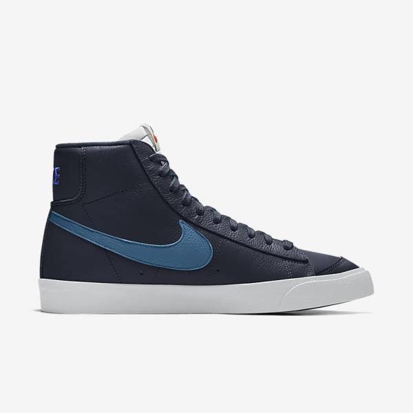 Nike Blazer Mid By You Custom Sneakers Herren Mehrfarbig | NK526RIK