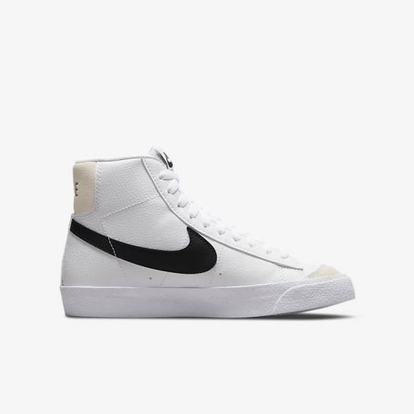 Nike Blazer Older Sneakers Kinder Weiß Schwarz | NK704IVL