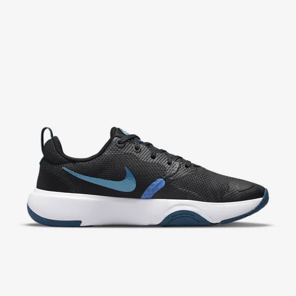 Nike City Rep TR Sportschuhe Damen Schwarz Blau Weiß | NK409DRP