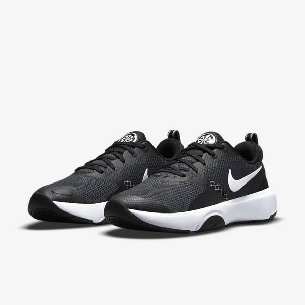 Nike City Rep TR Sportschuhe Damen Schwarz Dunkelgrau Weiß | NK753PRX