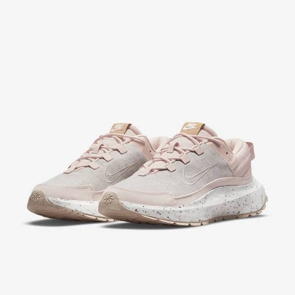 Nike Crater Remixa Sneakers Damen Rosa Weiß Weiß | NK528KGX