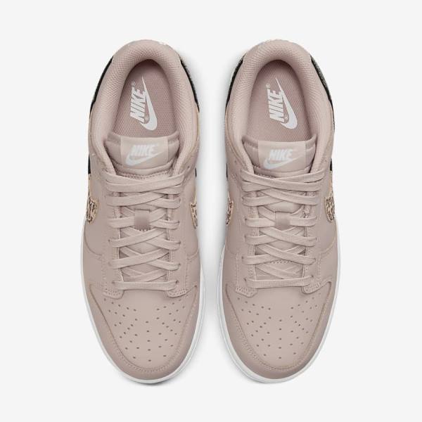 Nike Dunk Low SE Sneakers Damen Khaki Grau Khaki Grau Mehrfarbig | NK528AFB