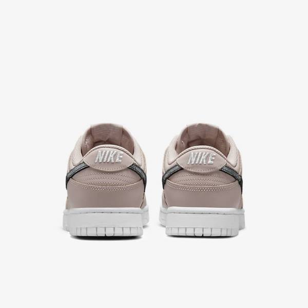 Nike Dunk Low SE Sneakers Damen Khaki Grau Khaki Grau Mehrfarbig | NK528AFB