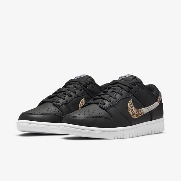 Nike Dunk Low SE Sneakers Damen Schwarz Mehrfarbig | NK271HFJ