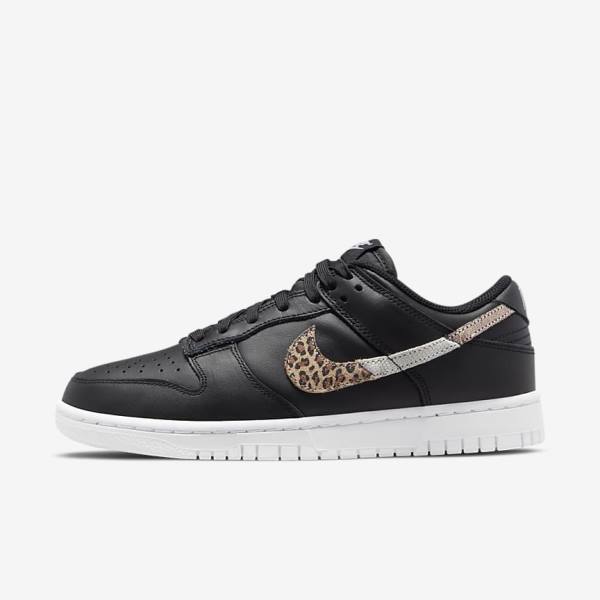 Nike Dunk Low SE Sneakers Damen Schwarz Mehrfarbig | NK271HFJ