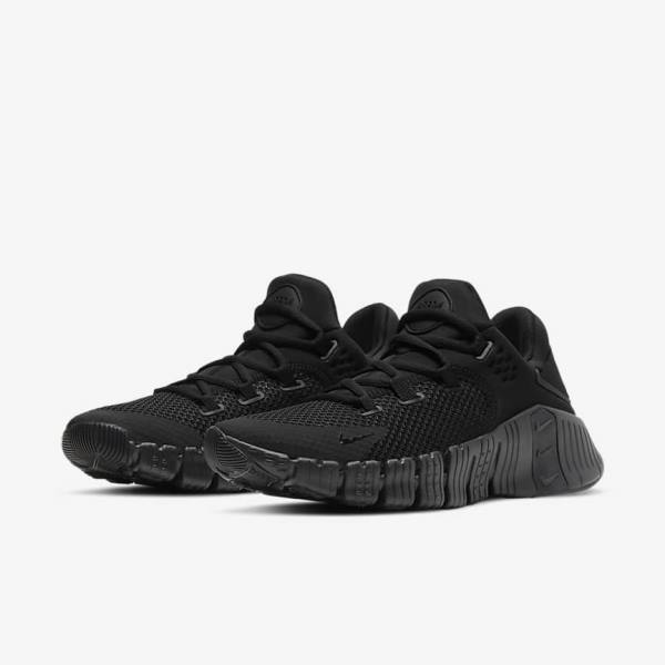 Nike Free Metcon 4 Sportschuhe Damen Schwarz | NK380GDB