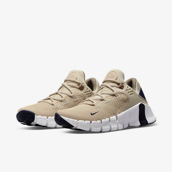 Nike Free Metcon 4 Sportschuhe Herren Grün Blau | NK215IFP