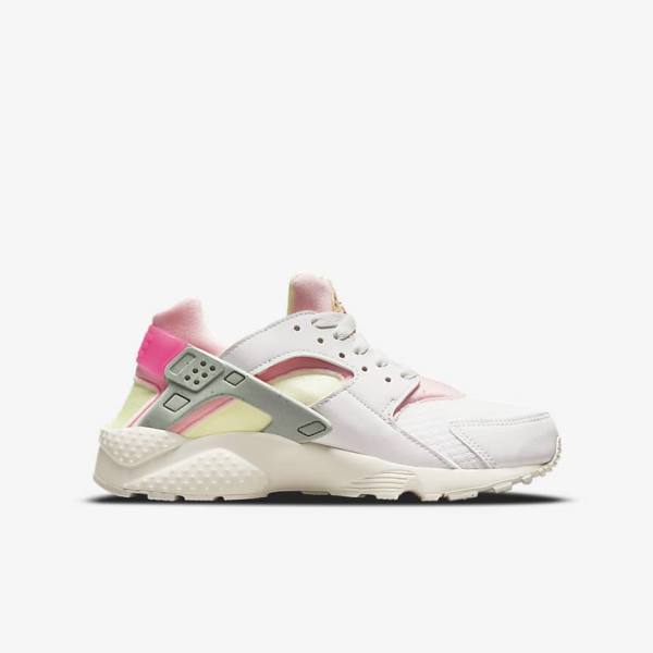 Nike Huarache Run Older Sneakers Kinder Weiß | NK629POC