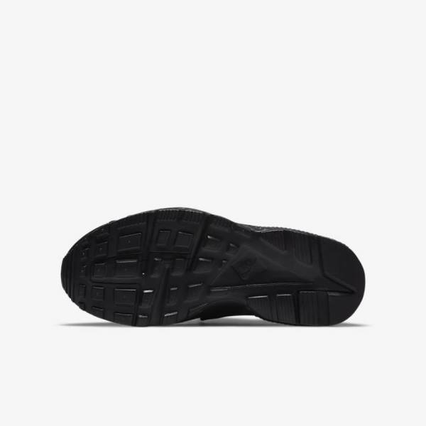 Nike Huarache Run Older Sneakers Kinder Schwarz | NK684ORS