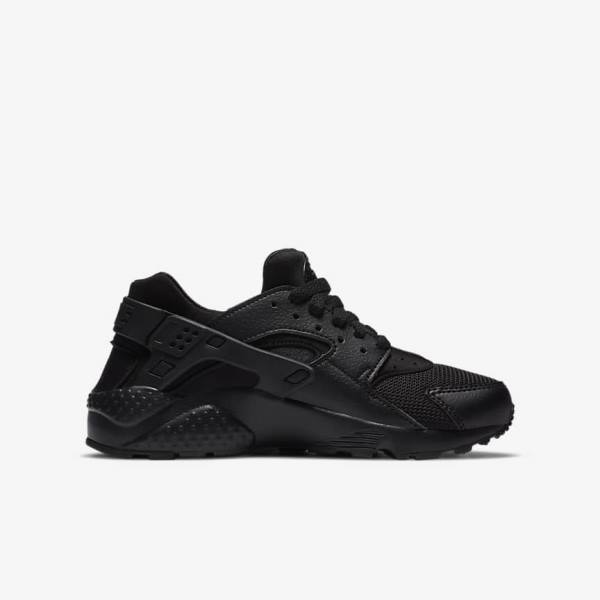 Nike Huarache Run Older Sneakers Kinder Schwarz | NK684ORS