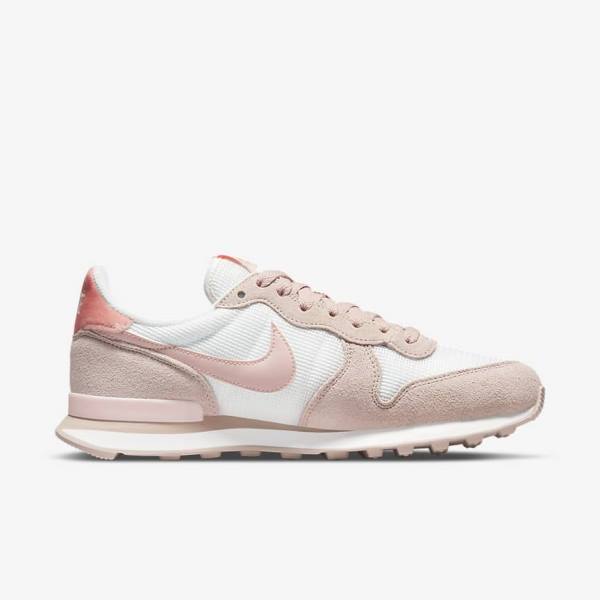 Nike Internationalist Sneakers Damen Weiß Khaki Grau Hell | NK850SGF