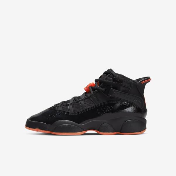 Nike Jordan 6 Rings Older Jordan Schuhe Kinder Schwarz | NK902IBF