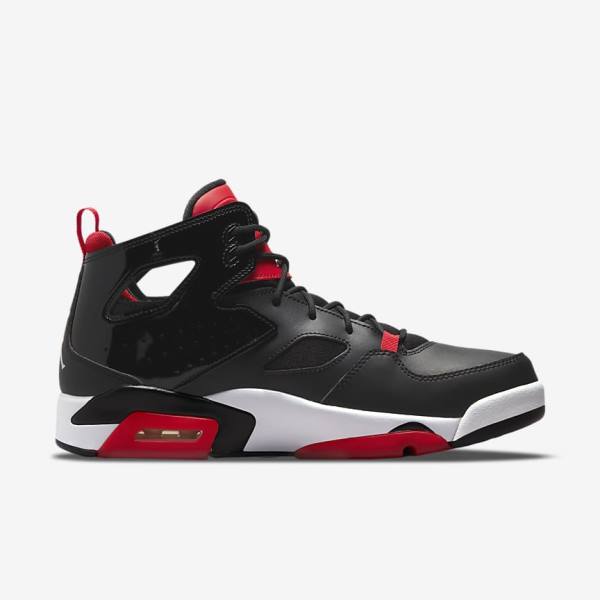 Nike Jordan Flight Club 91 Sneakers Herren Schwarz Rot Weiß | NK796STZ