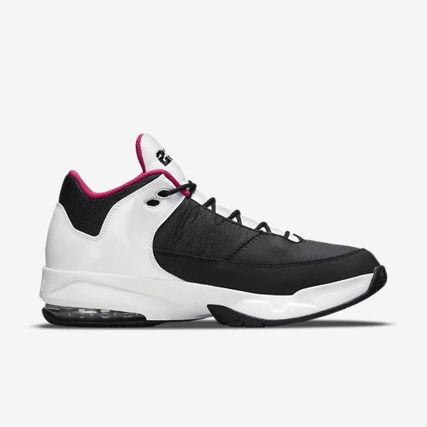 Nike Jordan Max Aura 3 Sneakers Herren Schwarz Weiß Rosa Blau | NK421KIR