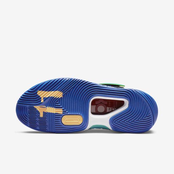 Nike KD14 NRG Basketballschuhe Herren Blau Königsblau Blau Hellgrün | NK629IKY