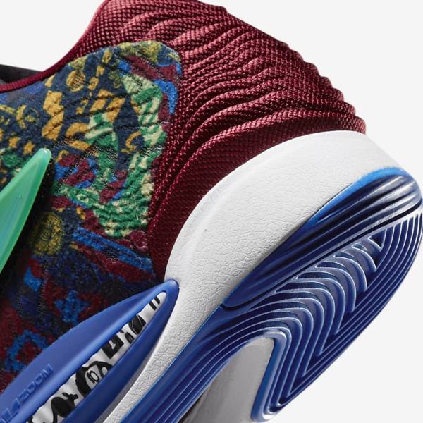 Nike KD14 NRG Basketballschuhe Herren Blau Königsblau Blau Hellgrün | NK629IKY