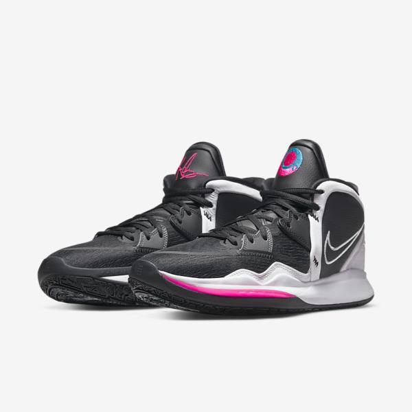 Nike Kyrie Infinity Basketballschuhe Damen Schwarz Grau Rosa Weiß | NK513RLP