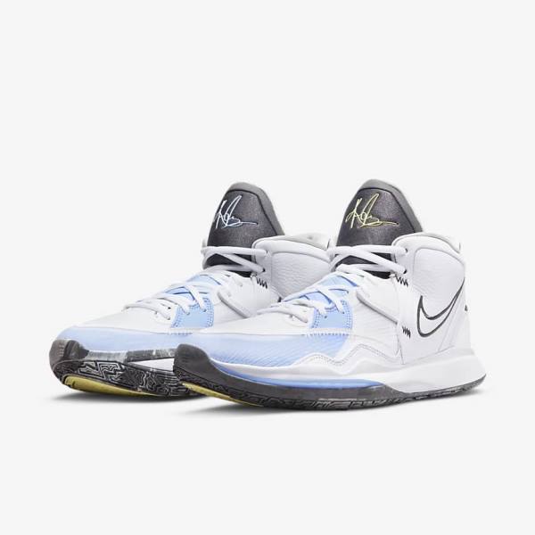 Nike Kyrie Infinity Basketballschuhe Damen Weiß Hellblau Grau | NK714TLZ